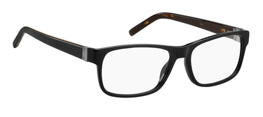 Premium Men Tommy Hilfiger Eyeglasses: TH 1818 - Black(2) - SpecSMART Eye Clinic (Diagonal View)